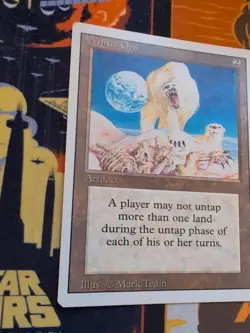 MTG: MAGIC THE GATHERING : REVISED 3ED : RARE : WINTER ORB : UNPLAYED MINT / NM - Image 2