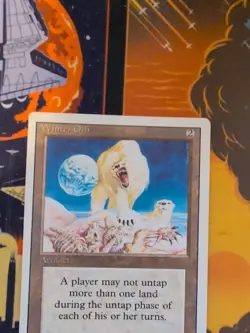 MTG: MAGIC THE GATHERING : REVISED 3ED : RARE : WINTER ORB : UNPLAYED MINT / NM - Image 5