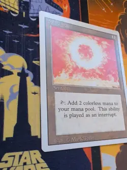 MTG: MAGIC THE GATHERING : REVISED 3ED SOL RING : UNPLAYED MINT / NM - Image 4