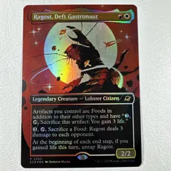 Ragost, Deft Gastronaut (Borderless FOIL) Rare #300 NM/M Edge of Eternities - Image 1