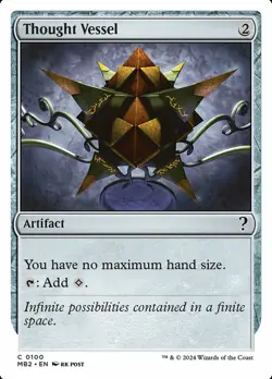 Thought Vessel - White Border Light Play, English Magic the Gathering MTG The Li - Image 1