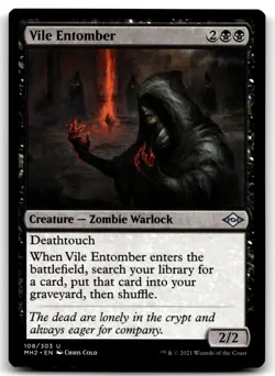 MTG Vile Entomber U Modern Horizons 2 108 LP - Image 1