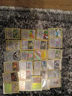 Pokemon Collectible Trading Card Lot - 25 Assorted Cards NM All Reverse Holos - Image 2