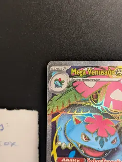 Mega Venusaur EX 155/132 Full Art Mega Evolution ME01 Near Mint NM Pokemon Card - Image 5