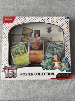 Scarlet & Violet 151 Poster Collection Box Pokemon TCG - Brand New & Sealed x 5 - Image 1