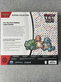 Scarlet & Violet 151 Poster Collection Box Pokemon TCG - Brand New & Sealed x 5 - Image 2