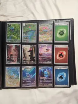 Pokemon TCG Scarlet & Violet 151 Master Set w/ Binder - 99.9% Complete Set - Image 1