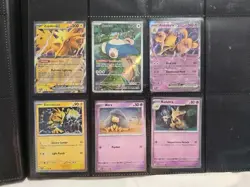 Pokemon TCG Scarlet & Violet 151 Master Set w/ Binder - 99.9% Complete Set - Image 4