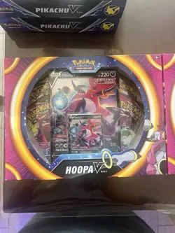 Pokemon TCG: Hoopa V Box New Sealed 2x Evolving Skies And Fusion Strike - Image 2