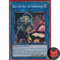 Yugioh Beat Cop from the Underworld GEIM-EN048 Collectors Rare 1st Edition LP - Image 1