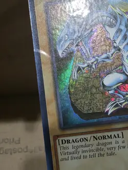 Yugioh Blue-Eyes White Dragon HAC1-EN001 1st Edition Duel Terminal Parallel - NM - Image 2