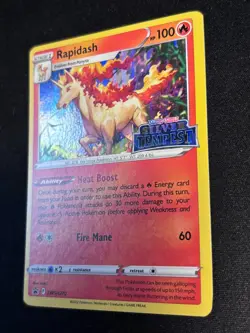 Rapidash - (Prerelease) SWSH270 SWSH: Sword & Shield Promo Cards Holo - NM - Image 2