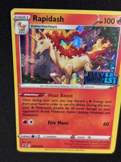 Rapidash - (Prerelease) SWSH270 SWSH: Sword & Shield Promo Cards Holo - NM - Image 5
