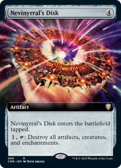 Nevinyrral's Disk (Extended Art) Commander Legends NM CARD ABUGames - Image 1