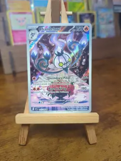 Pokemon TCG Card White Flare Chandelure 103/086 Illustration Rare Mint/Near Mint - Image 1