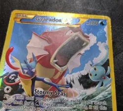 Gyarados EX 123/122 XY Breakpoint Gold Secret Rare Pokemon Card HP - Image 5