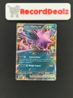 Pokemon Card | Team Rocket's Nidoking ex 217 | SV: Scarlet & Violet Promo Cards - Image 1