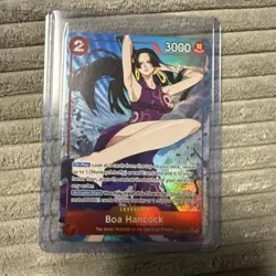 Boa Hancock (Alt Art) OP12-014 SR Legacy of the Master - ONE PIECE Card ENGLISH - Image 1