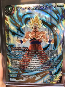 SS Son Goku Spirit Bomb Absorbed BT19 SR Foil Dragon Ball Super Card Game | NM - Image 1
