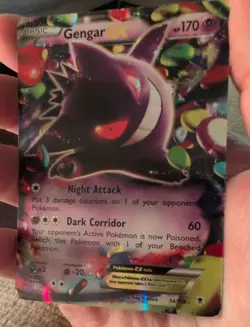 Pokemon Gengar EX TCG Card Phantom Forces Ultra Rare Holo, 34/119 - Image 1