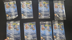 LOT OF 8 DragonBall Z CCG PROMO CARDS 2000 2001 CHARACTER BIO AND CARDS - Image 2