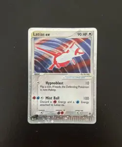 Pokemon 2003 Dragon Latias EX Holo Ultra Rare Card #93/97 - Image 1