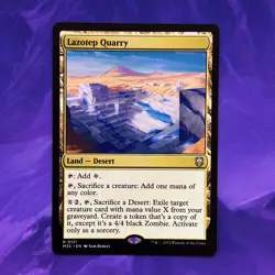 Lazotep Quarry M3C 0131 Land Modern Horizons 3 COMMANDER Regular Desert MTG NM - Image 1