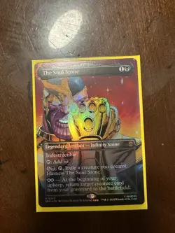 The Soul Stone (Borderless) Marvel's Spider-Man Foil - Image 1