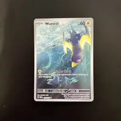 Wattrel 178/167 Illustration Rare Twilight Masquerade Pokemon TCG NM/M - Image 1