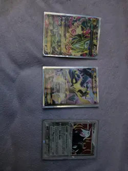 Pokemon TCG Mini Binder Mega Charizard, Aggron Ex, MRayquaza EX, Alakazam Ex - Image 1