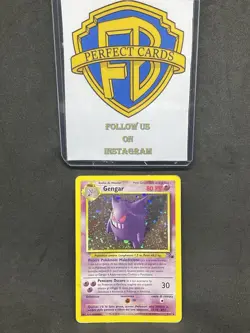 POKEMON FOSSIL UNLIMITED GENGAR HOLO 5/62 PL/PR ITA - Image 1