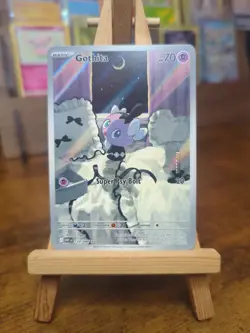 POKEMON TCG - GOTHITA 124/086 - ILLUSTRATION RARE - S&V WHITE FLARE - NM/M - Image 1