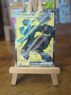 Pokemon TCG Zekrom EX 158/086 Full Art Black Bolt English Mint/NM - Image 1