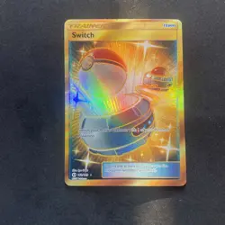 Switch (Secret) 160/149 SM Base Set Holo 2017 Pokemon Sun & Moon - Image 2