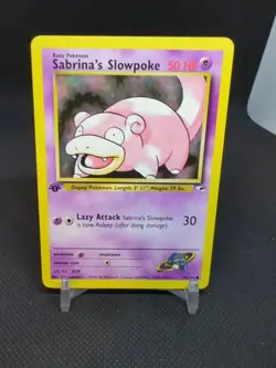 2000 Pokemon Gym Heroes 1st Edition #95/132 Sabrina's Slowpoke - Image 1