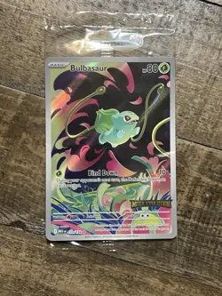 Bulbasaur 133/132 Sealed Stamped Box Topper - Mega Evolution Pokemon - Image 1