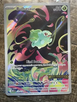 Bulbasaur 133/132 Sealed Stamped Box Topper - Mega Evolution Pokemon - Image 2