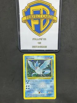POKEMON FOSSIL UNLIMITED ARTICUNO HOLO 2/62 NM- ITA - Image 1