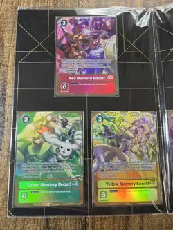 Digimon Card Game Premium Card Collection Memory Boost! Factory Sealed English - Image 3
