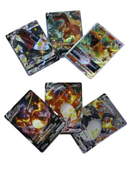 Pokemon 6 card S-Chinese Charizard set -Free shipping - Image 1