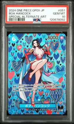 One Piece Boa Hancock SP Trading Card PSA10 New Emperor Japanese Pattern - Image 1
