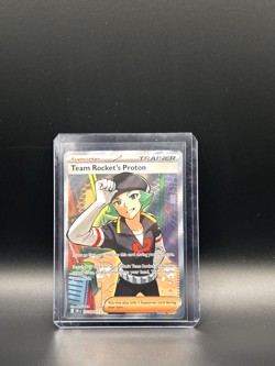 Team Rocket's Proton 227/182 Full Art Trainer Destined Rivals Pokemon Card - NM - Image 1