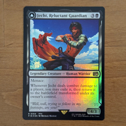 Jecht, Reluctant Guardian - Pre-release Foil Stamped Promo - Final Fantasy MTG - Image 1