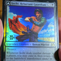 Jecht, Reluctant Guardian - Pre-release Foil Stamped Promo - Final Fantasy MTG - Image 2