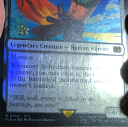 Jecht, Reluctant Guardian - Pre-release Foil Stamped Promo - Final Fantasy MTG - Image 3