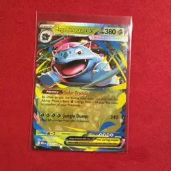Mega Venusaur ex 003/132 Double Rare Mega Evolution English Pokemon TCG - Image 3
