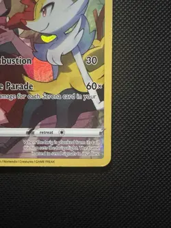 Pokemon Braixen TG01 Silver Tempest Trainer Gallery Ultra Rare Full Art Holo NM - Image 3