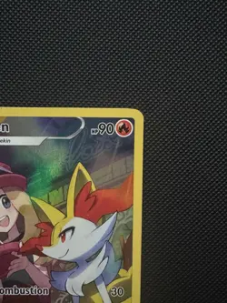 Pokemon Braixen TG01 Silver Tempest Trainer Gallery Ultra Rare Full Art Holo NM - Image 4