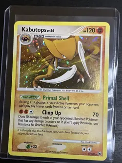 Pokemon - Majestic Dawn - Kabutops 6/100 Holo - Pokemon TCG HOLO BLEED SWIRL 💫 - Image 1