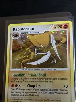 Pokemon - Majestic Dawn - Kabutops 6/100 Holo - Pokemon TCG HOLO BLEED SWIRL 💫 - Image 2